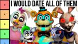 Ranking every FNAF character based on how HOT they are…(Security Breach)