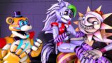 Roxanne Wolf falls in love with Sun and Moon in Fnaf Security Breach SFM Animation