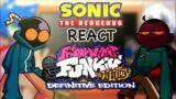 Sonic Characters React To Friday Night Funkin VS Whitty – Definitive Edition // GCRV