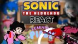 Sonic Characters React To Learning with Pibby and Friday Night Funkin  // GCRV //Part-2