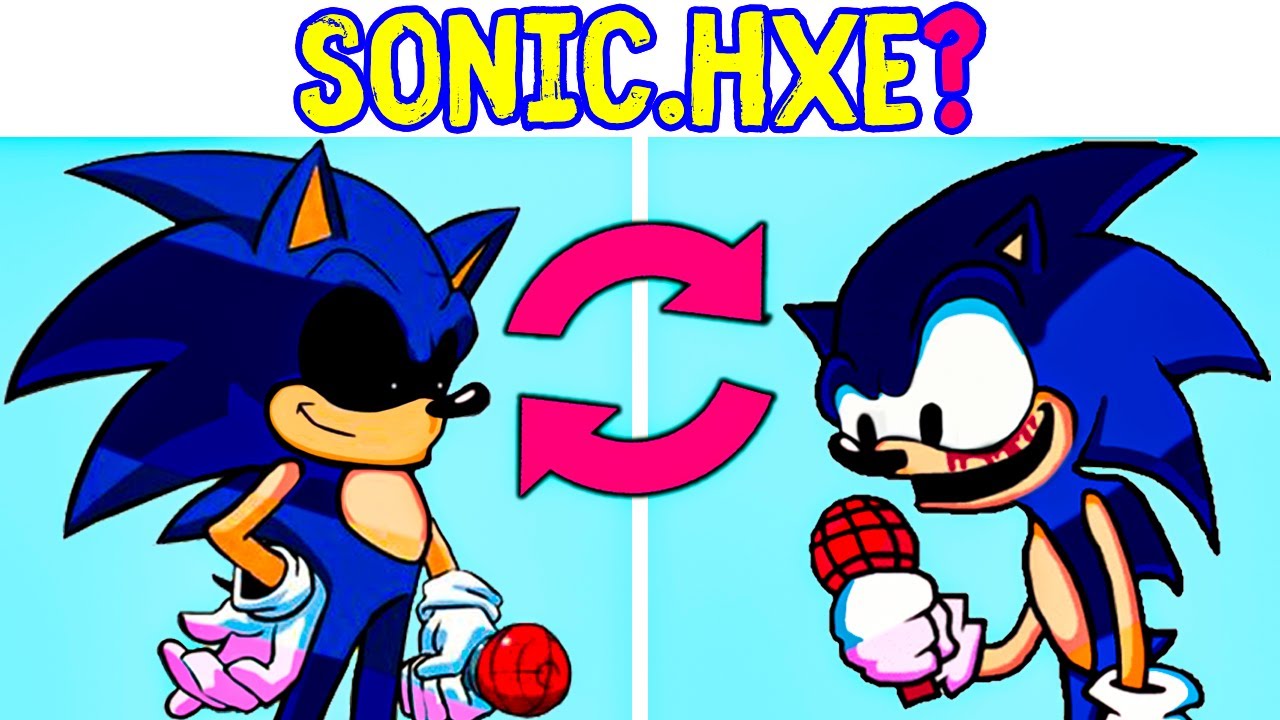 Sonic HD + Sonic.Exe = Sonic.Hxe? FNF Swap Characters (Friday Night ...