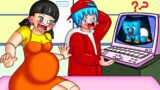Squid Game Doll w Baby Huggy Wuggy – Friday Night Funkin' Animation | Gacha Animations
