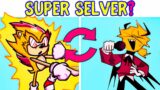 Super Sonic + Selever = Super Selever? (FNF Swap Characters Friday Night Funkin Swap Heroes)