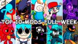 Top 10 Mods Full Week! #14 – Friday Night Funkin'