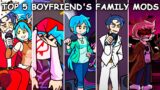 Top 5 Boyfriend's Family Mods #3 – Friday Night Funkin'