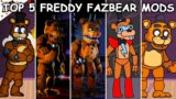 Top 5 Freddy Fazbear Mods – Friday Night Funkin'