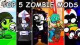 Top 5 Zombie Mods in Friday Night Funkin'
