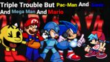TripleSmash! (FNF Triple Trouble But lt's a PacMan And Mega Man and Mario And Sonic Sings It Cover)