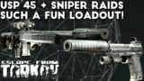 USP 45 + Sniper Raids ; My Favorite Fun Loadout! – Escape From Tarkov