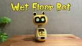 Wet Floor Bot custom plush review! (Fnaf Security Breach)