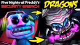 What if FNAF SECURITY BREACH CHARACTERS Were DRAGONS?! (Story Finale & Speedpaint)