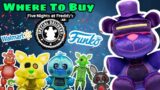 Where To Buy: NEW Funko FNAF AR Merchandise!!! || Plush / Action Figures / Mystery Minis / Pops