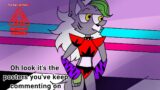 oh look it's the poster that you've keep commenting on // Fnaf Security breach // Roxanne Wolf