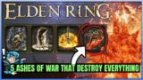 5 Hidden OVERPOWERED Ashes of War You NEED to Get – Location Guide Earthshaker & More – Elden Ring!