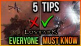 5 INCREDIBLE Tips & Tricks Every Gunlancer Must Know | Lost Ark Guide