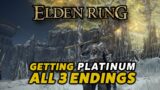 Achieving All 3 Trophy Endings in Elden Ring and Earning Platinum