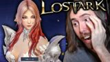 Asmongold Spends 1 Hour Making His First Girl Character Perfect | Lost Ark