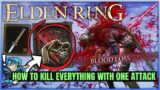 Bleed is OVERPOWERED – One Shot Bleed on EVERY Attack – Best High Damage Elden Ring Dex Build Guide!