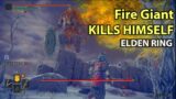 EASY Way to Kill FIRE GIANT [Elden Ring, Cheese, How to Beat/Kill, Guide]