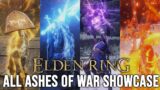 ELDEN RING: All 91 Ashes of War Showcase (Every Affinity Gameplay) – Movesets Comparison