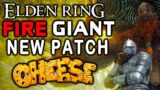 ELDEN RING BOSS GUIDES: How To Cheese Fire Giant After The Patch!