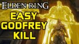ELDEN RING BOSS GUIDES: How To Easily Kill Godfrey First Elden Lord!