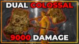 ELDEN RING – DUAL COLOSSAL STRENGTH BUILD – DEAL 9k+ DAMAGE