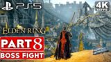 ELDEN RING Gameplay Walkthrough Part 8 BOSS FIGHT FULL GAME [4K 60FPS PS5] – No Commentary