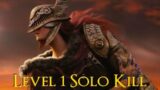 ELDEN RING | Malenia, Blade of Miquella Solo, Level 1, No Bleed/Frost, No Ash Kill