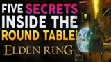 Elden Ring – 5 ROUND TABLE SECRETS YOU MAY NOT HAVE KNOWN!