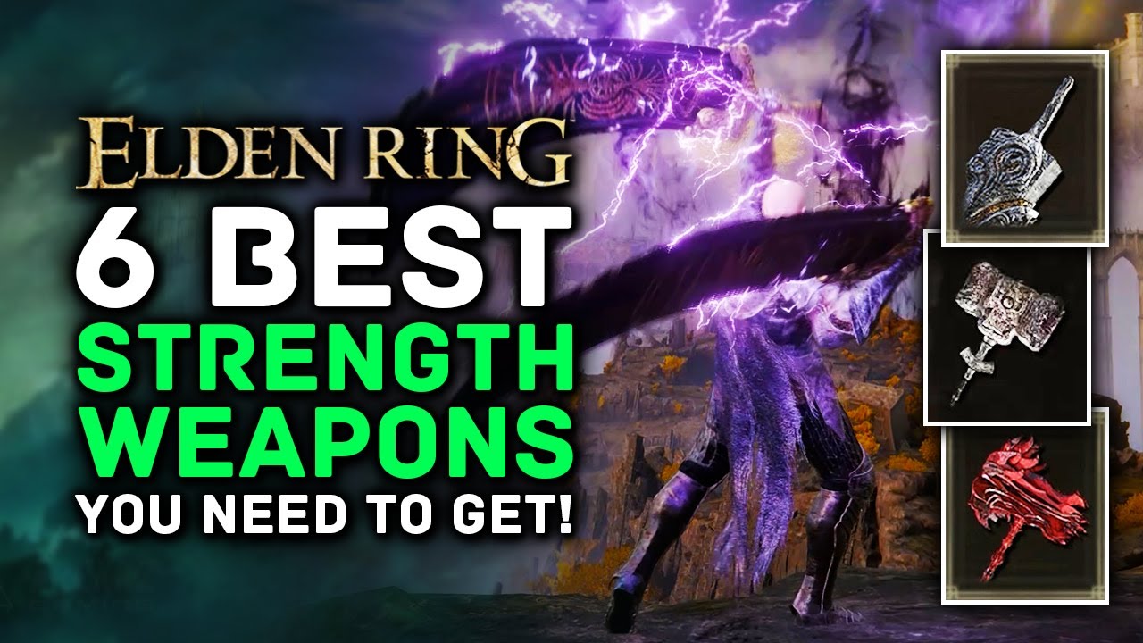 Elden Ring Weapons.