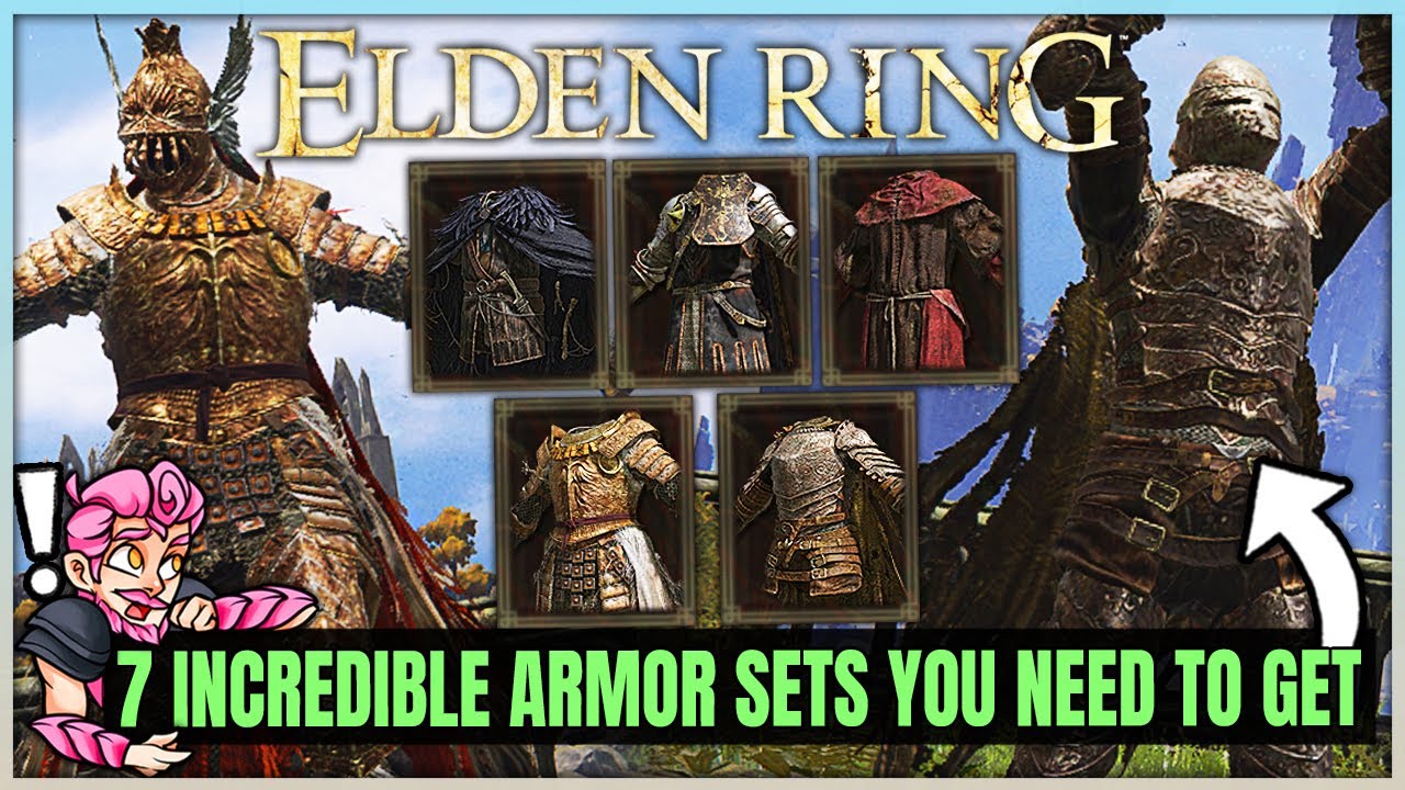Elden Ring 7 INCREDIBLE Armor Sets You Don't Want to Miss Best
