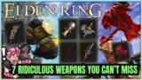 Elden Ring – 7 INSANE Weapons You Need to Get – Eleonora's Poleblade & More – Best Weapon Location!