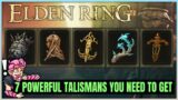 Elden Ring – 7 POWERFUL Hidden Talismans You Don't Want to Miss – Best Talisman Location Guide!