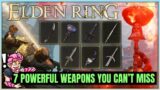 Elden Ring – 7 POWERFUL Weapons You Need to Get – Coded Sword & More – Best Weapon Location!