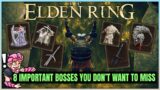 Elden Ring – 8 IMPORTANT Optional Bosses You Don't Want to Miss – Hidden Weapons & Armor Location!