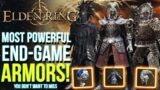 Elden Ring – 8 of The Strongest END GAME ARMORS You Don't Want To Miss! Elden Ring Best Armor Sets