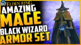 Elden Ring: AMAZING MAGE BLACK WIZARD ARMOR SET – How To Get The Alberich's Armor Set EASY