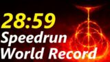 Elden Ring Any% Speedrun in 28:59 (WORLD FIRST SUB 30 MINUTES RUN)