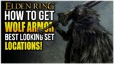 Elden Ring | BLACK WOLF FULL ARMOR SET LOCATION | How to get Black Wolf Mask and Raptor's Armor Set