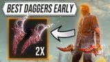 Elden Ring Best Weapons EARLY – 2x Reduvia Dagger for OP Bleed Build!