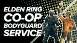 Elden Ring Co-op Gameplay: NOOB BODYGUARD SERVICE! | Andy Protects Mike in Boss Fight But Not Really
