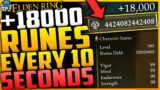 Elden Ring: EASY 18k RUNES EVERY 10 SECONDS EXPLOIT – BEST LOW LVL Player Rune Farm – Any LEVEL FARM