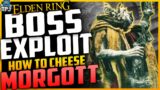 Elden Ring: EASY MORGOTT BOSS KILL EXPLOIT – How To Cheese Morgott The Omen King Boss Complete Guide