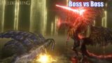 Elden Ring – Elden Beast vs Lichdragon Fortissax (Boss vs Boss No HUD)