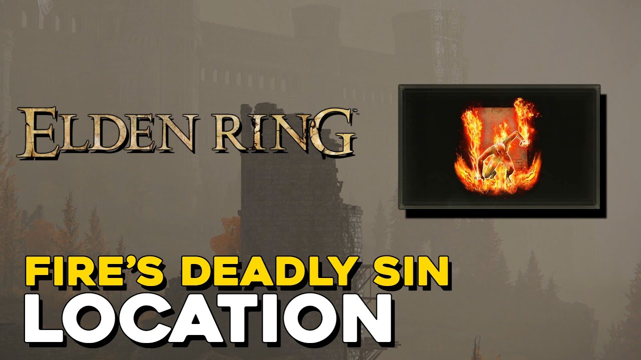 Elden Ring Fire's Deadly Sin Incantation Location (Flightless Bird