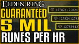 Elden Ring GUARANTEED 5 MILLION RUNES FARM PER HOUR – LEVEL UP FAST WITH THIS SETUP