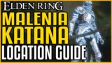 Elden Ring HAND OF MALENIA LEGENDARY KATANA LOCATION GUIDE   How To Get Secret Katana