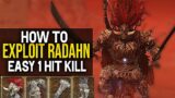 Elden Ring HOW TO 1 HIT RADAHN "EXPLOIT" – Elden Ring Radahn Boss Fight Tutorial
