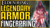 Elden Ring HOW TO GET FINGERPRINT LEGENDARY ARMOR and Vykes Dragonbolt Incantation
